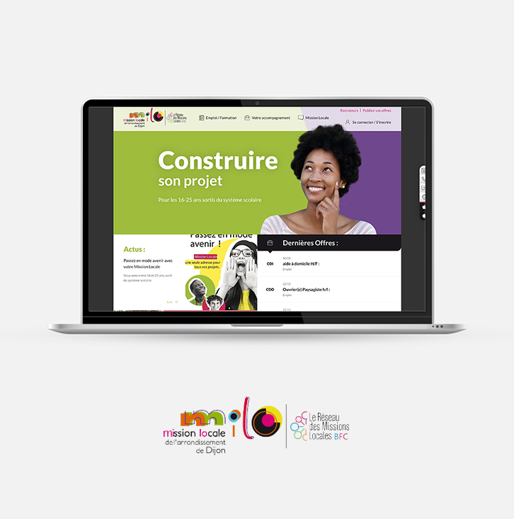 Mission locale - Logomotion agence web Dijon