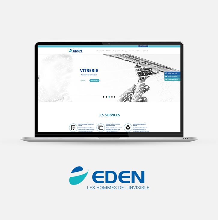 Eden - Logomotion agence web Dijon