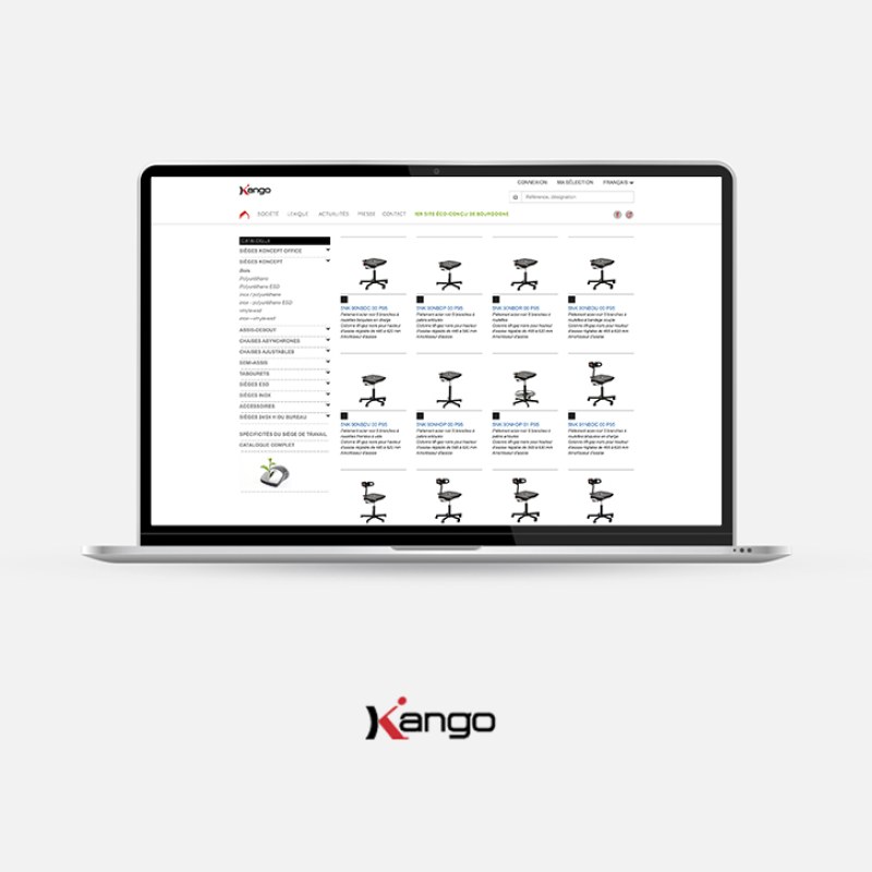 Kango - Logomotion agence web Dijon