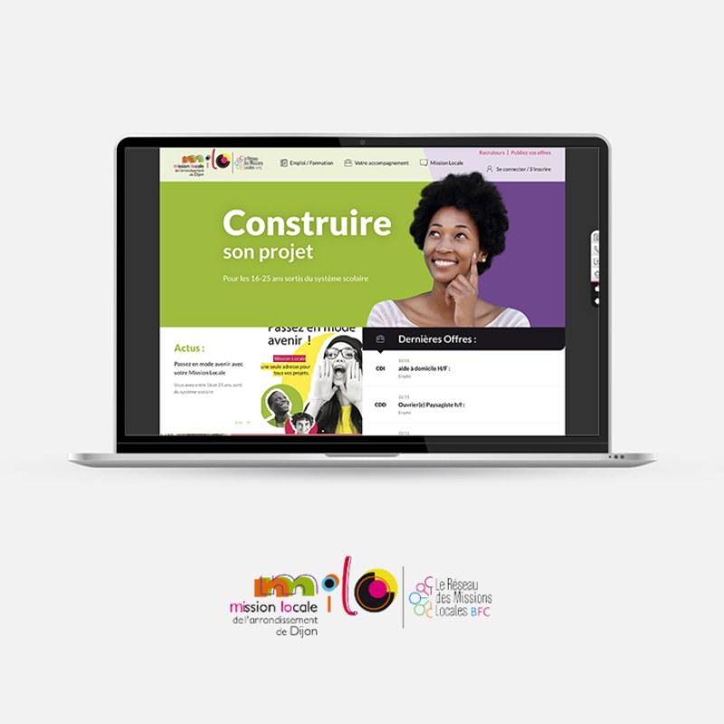 Mission locale - Logomotion agence web Dijon