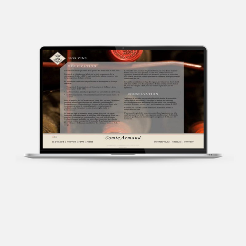 comte armand-logomotion-agence-web-dijon
